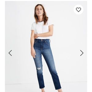 Madewell perfect vintage jean, bellbrook wash